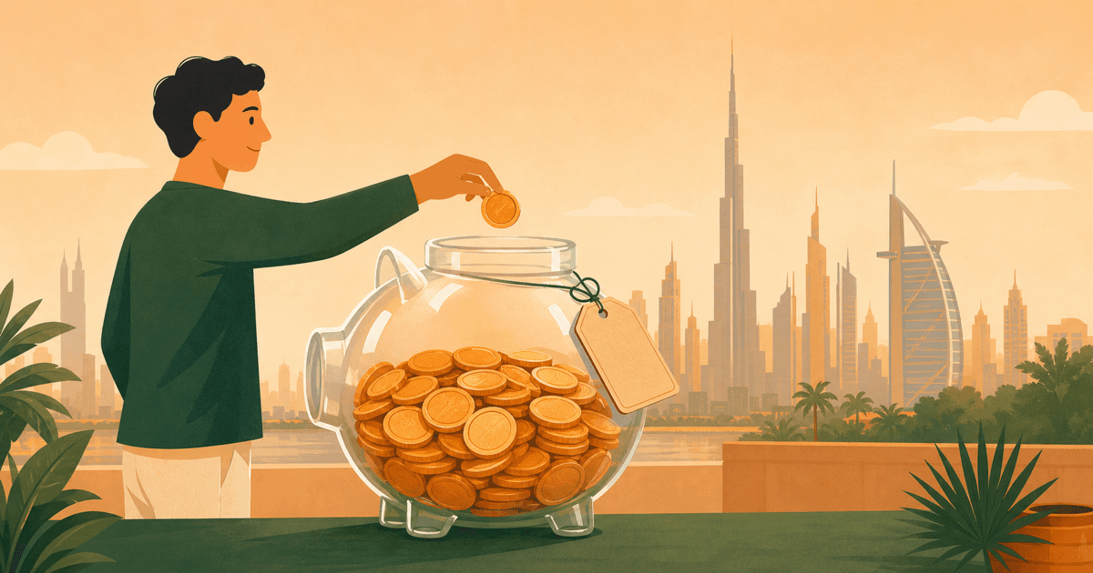 How to save your first AED 100,000 in the UAE
