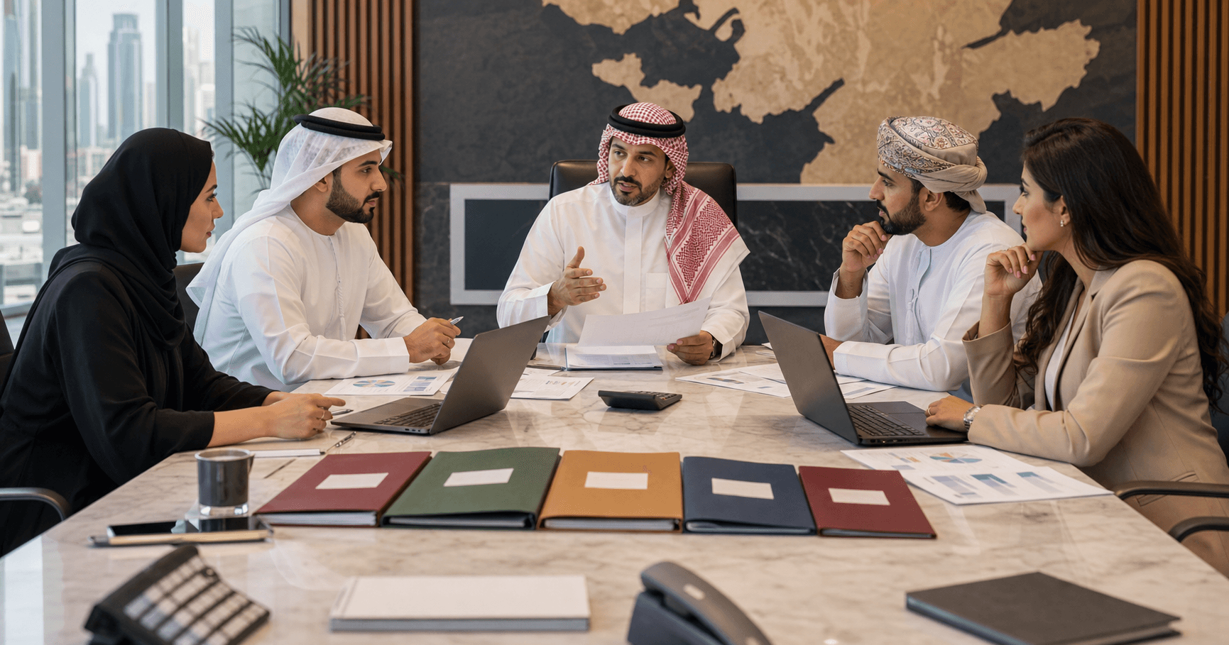 GCC Gratuity Rules Compared 2026 Gulf-based professionals comparing GCC gratuity rules and employment benefit documents